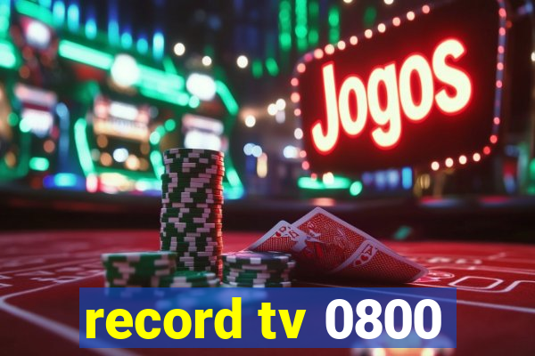 record tv 0800