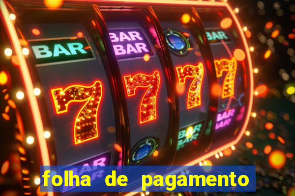 folha de pagamento para preencher word