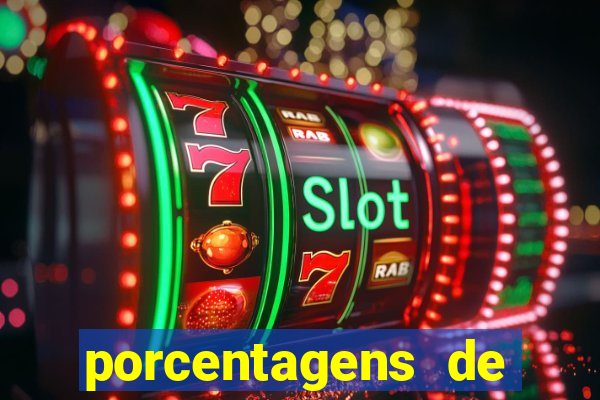 porcentagens de jogos pagantes