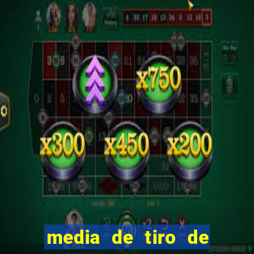 media de tiro de meta por jogo