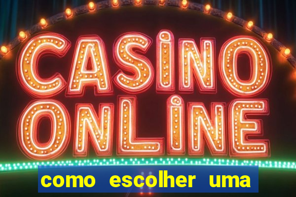 como escolher uma boa cartela de bingo