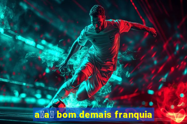 a莽a铆 bom demais franquia