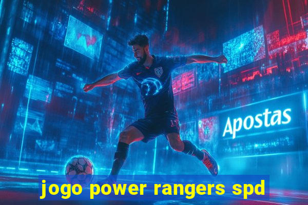 jogo power rangers spd