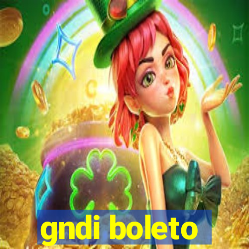 gndi boleto