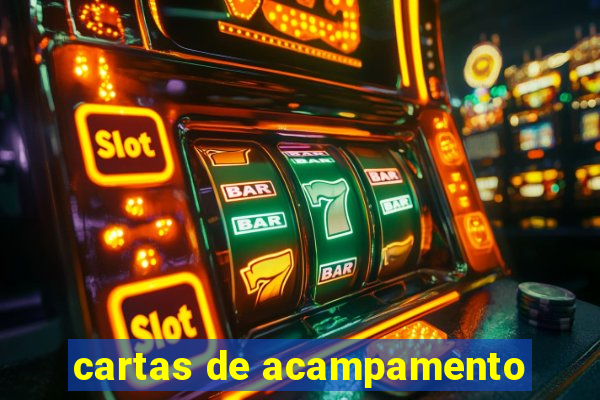 cartas de acampamento
