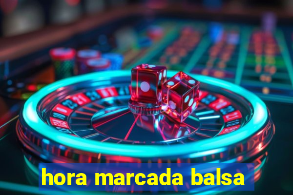 hora marcada balsa