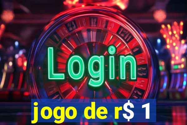 jogo de r$ 1