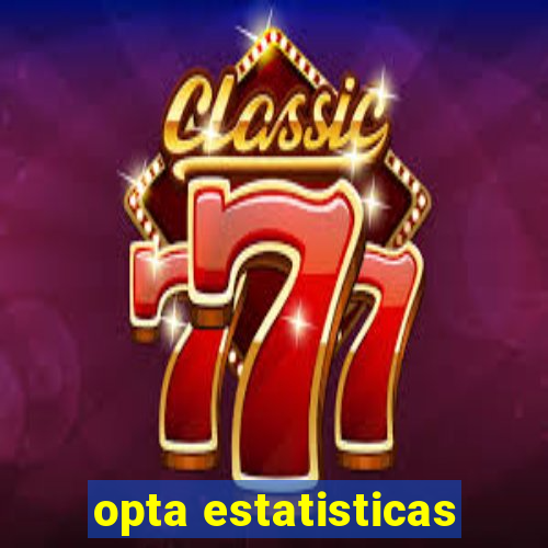 opta estatisticas
