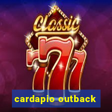 cardapio outback