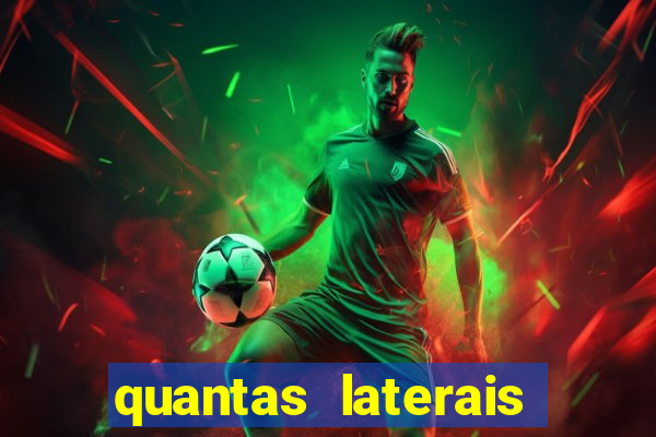 quantas laterais sai em um jogo