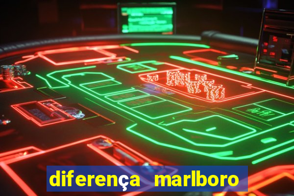diferença marlboro red selection