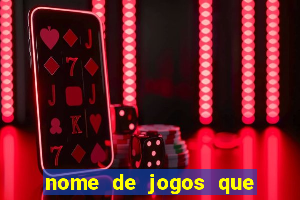 nome de jogos que ganha dinheiro de verdade