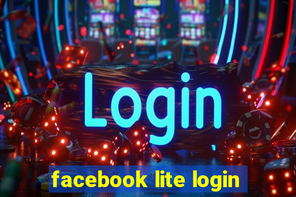 facebook lite login