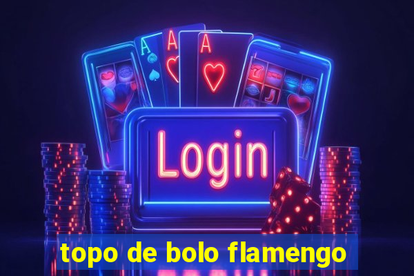 topo de bolo flamengo