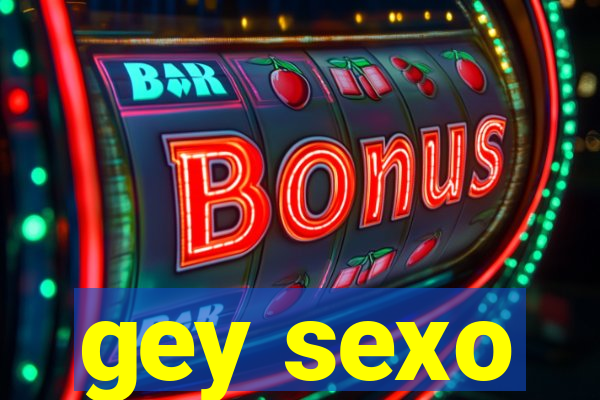 gey sexo