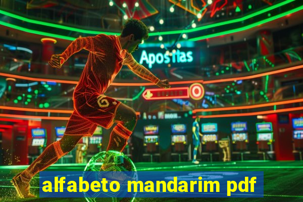 alfabeto mandarim pdf