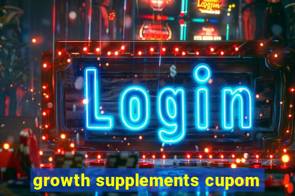 growth supplements cupom