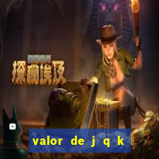 valor de j q k en blackjack