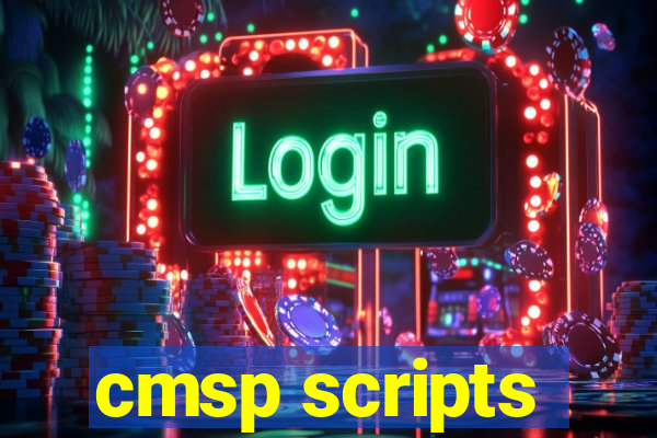 cmsp scripts