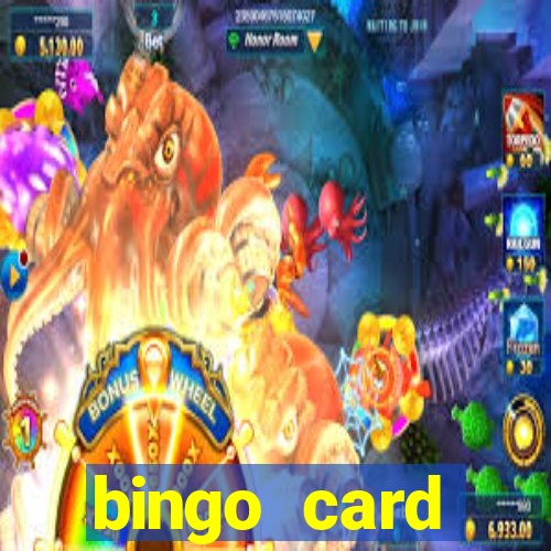 bingo card generator with pictures