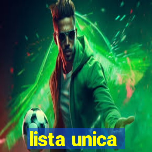 lista unica