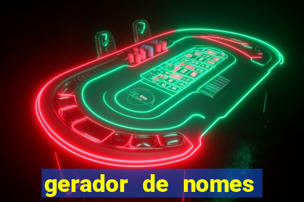 gerador de nomes de guerra