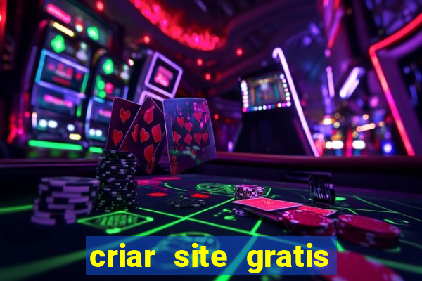 criar site gratis de jogos