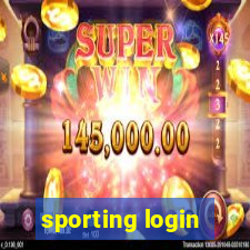 sporting login