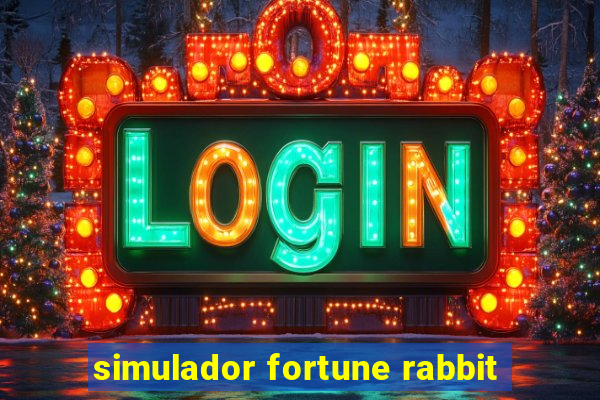 simulador fortune rabbit