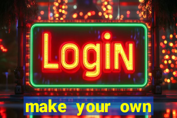 make your own bingo app