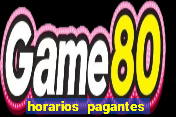 horarios pagantes esporte da sorte