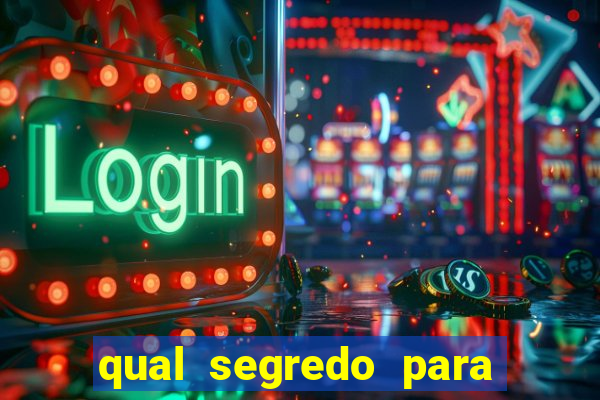 qual segredo para ganhar no minas cap