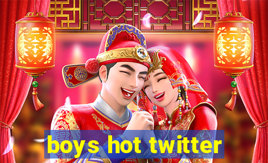 boys hot twitter