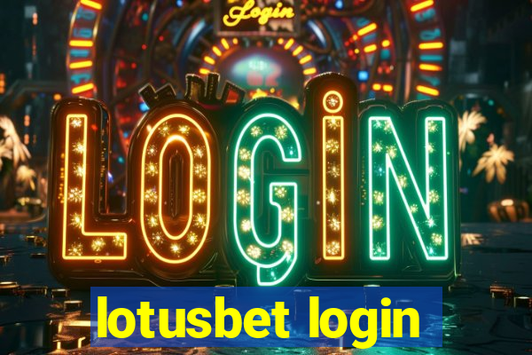 lotusbet login
