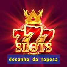 desenho da raposa do cruzeiro para colorir