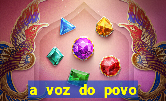 a voz do povo santa luzia