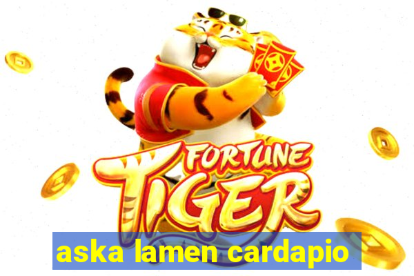 aska lamen cardapio