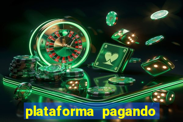 plataforma pagando no cadastro