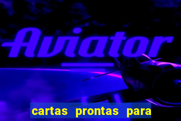 cartas prontas para retiro catolico