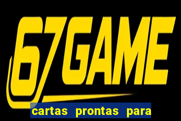 cartas prontas para retiro catolico