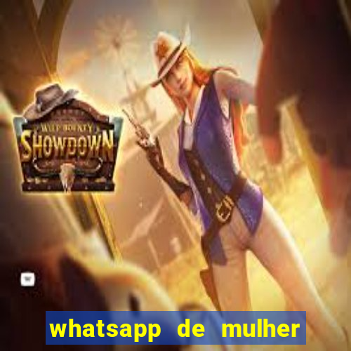whatsapp de mulher de programa