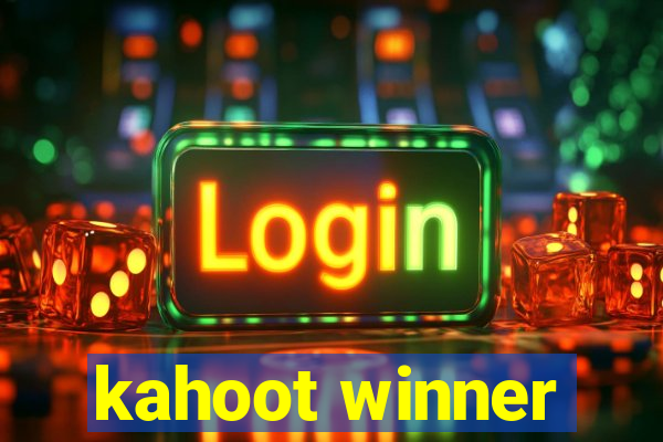 kahoot winner