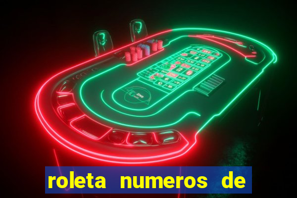roleta numeros de 1 a 100