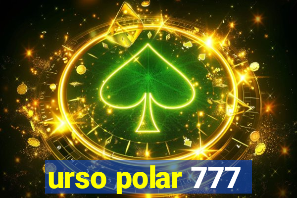 urso polar 777