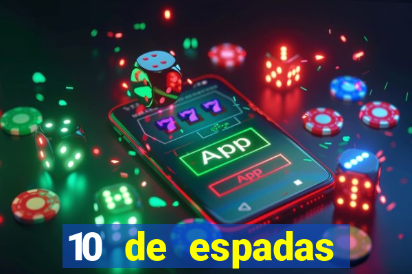 10 de espadas tarot amor