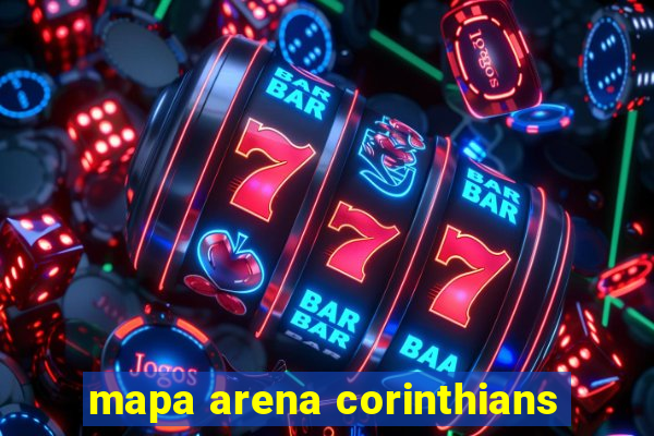 mapa arena corinthians