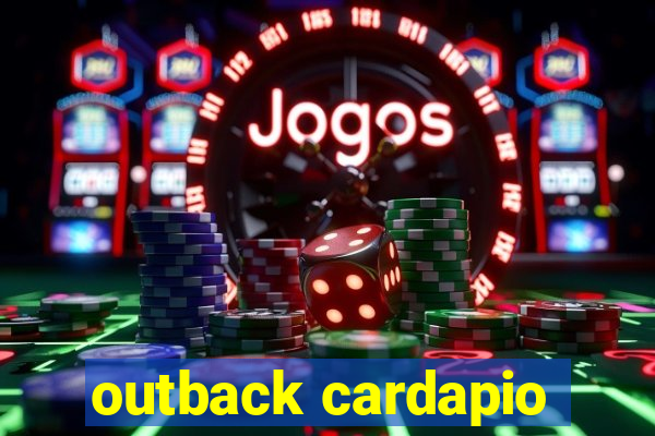 outback cardapio