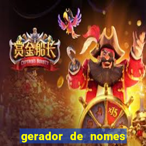 gerador de nomes para jogos
