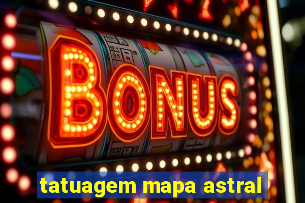 tatuagem mapa astral