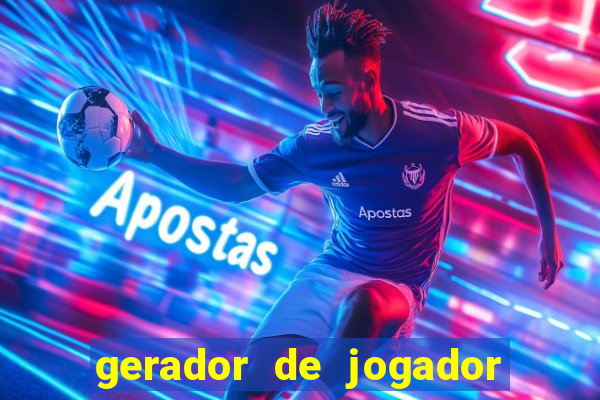 gerador de jogador de futebol